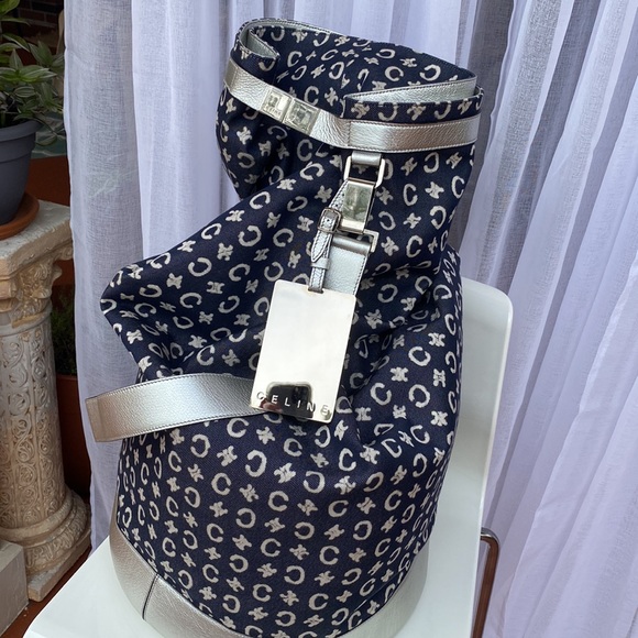 Authentic CELINE Like New Rare Bag Runway 2000 Near Pristine👍  Duffel Unisex - Picture 2 of 14